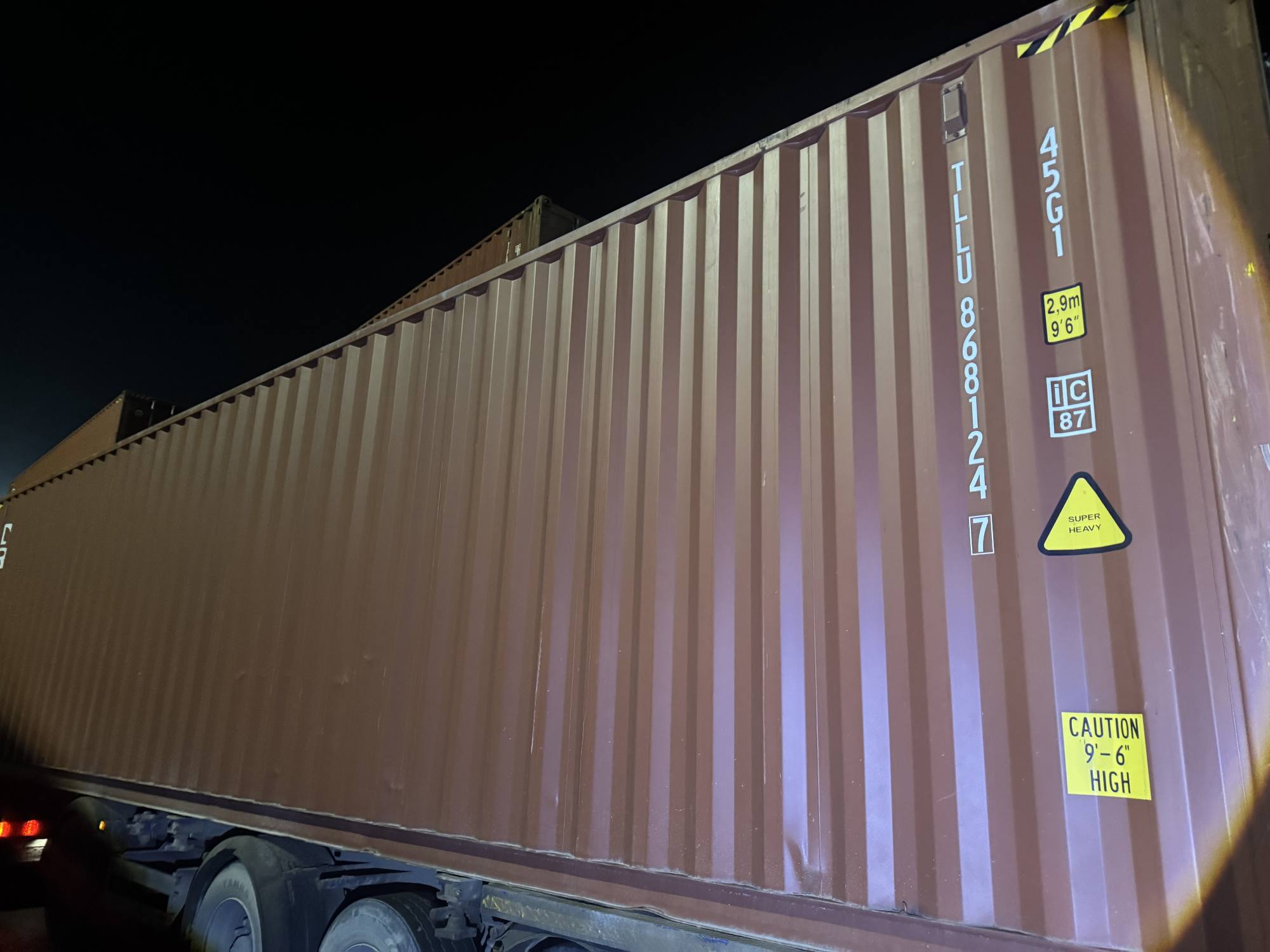 Морской контейнер TLLU8681247