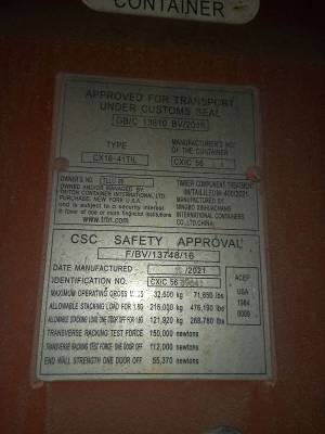 Морской контейнер TLLU8689084