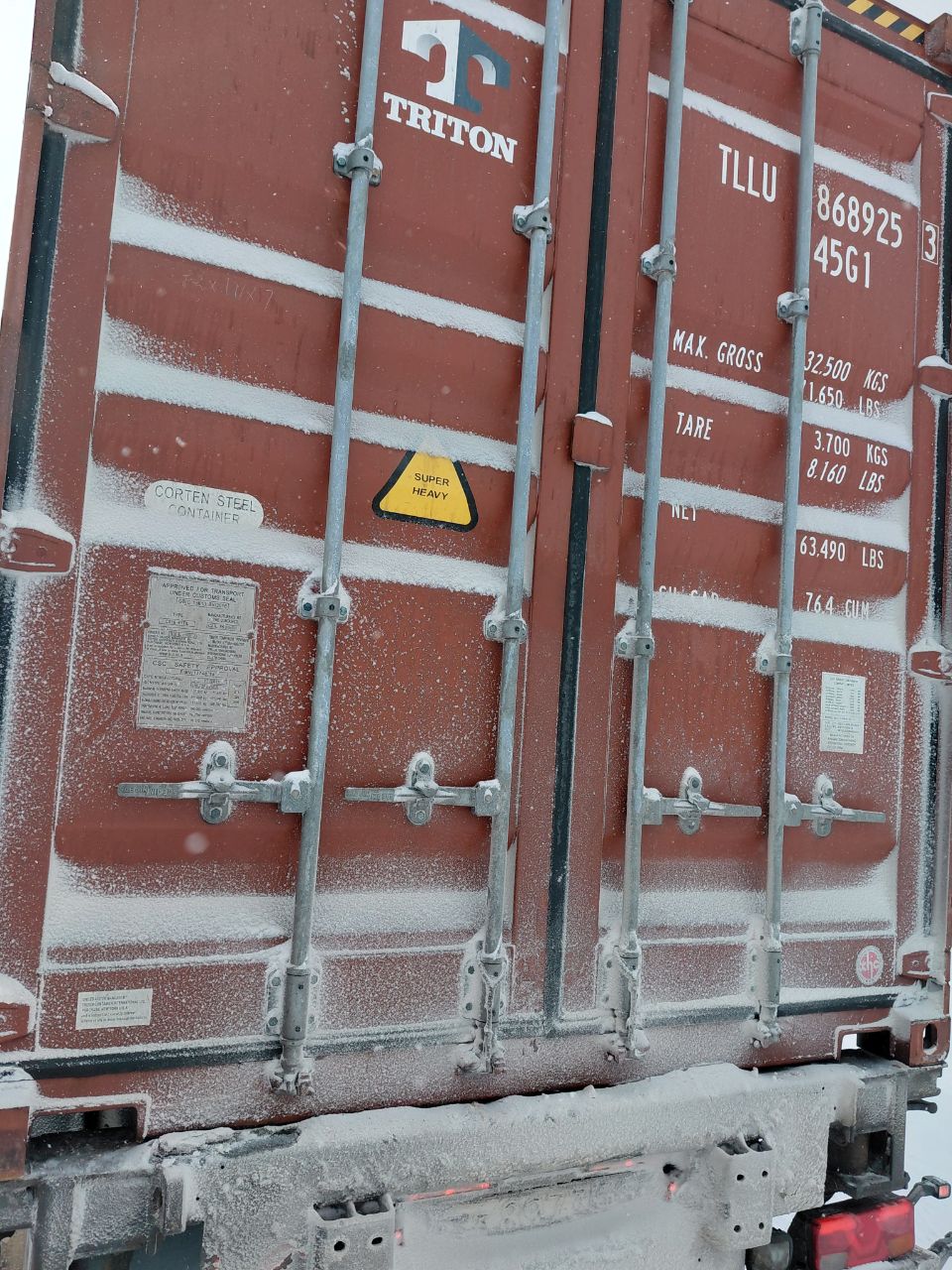 Морской контейнер TLLU8689253