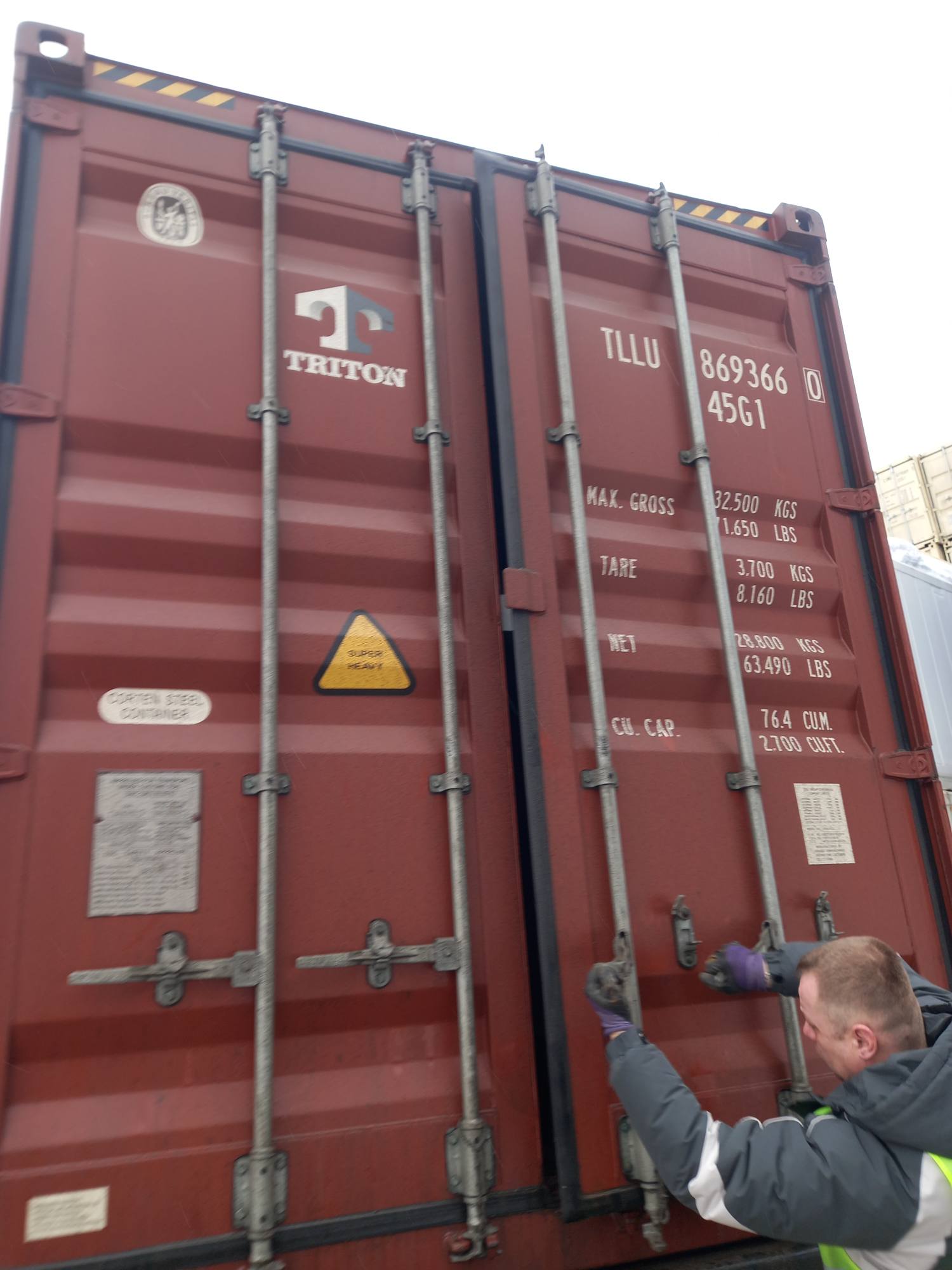 Морской контейнер TLLU8693660