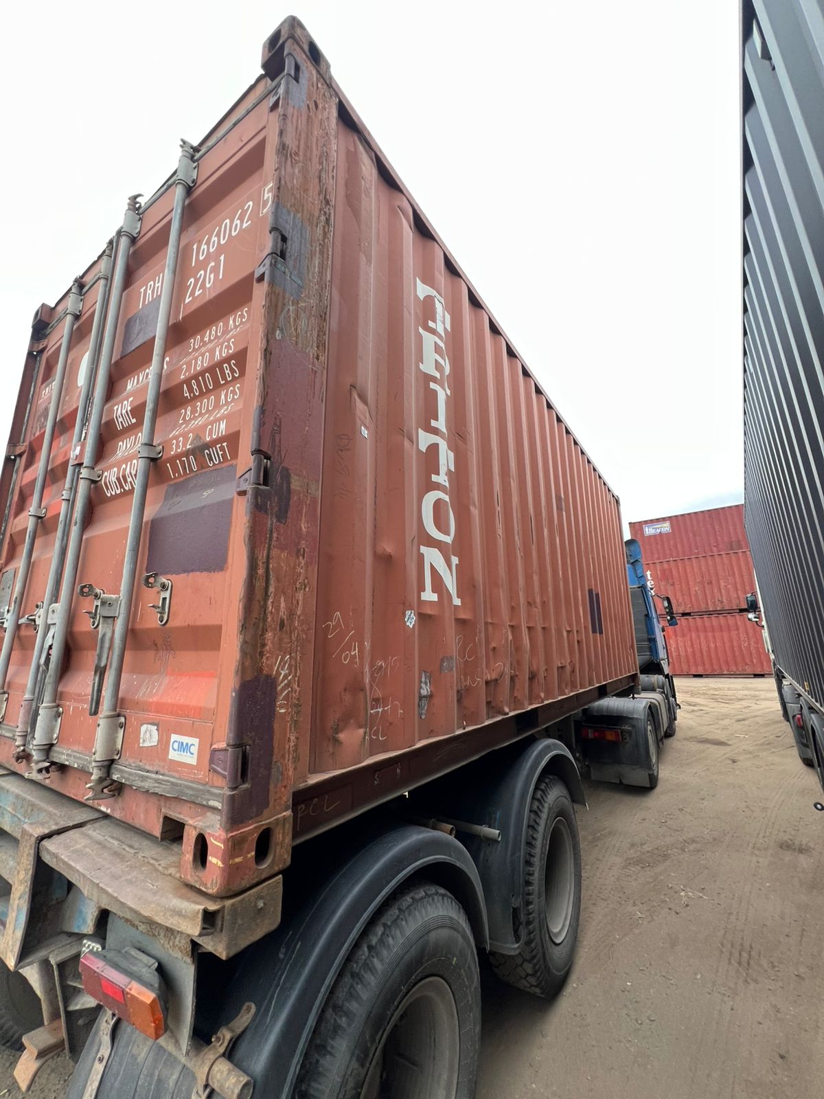 Морской контейнер TRHU1660625