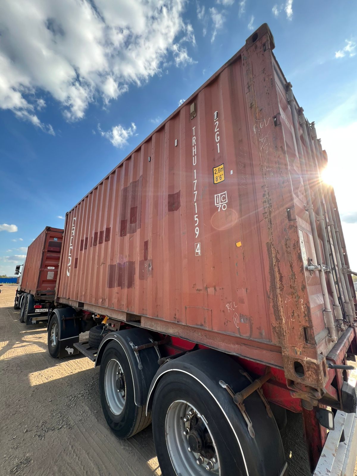 Морской контейнер TRHU1771594