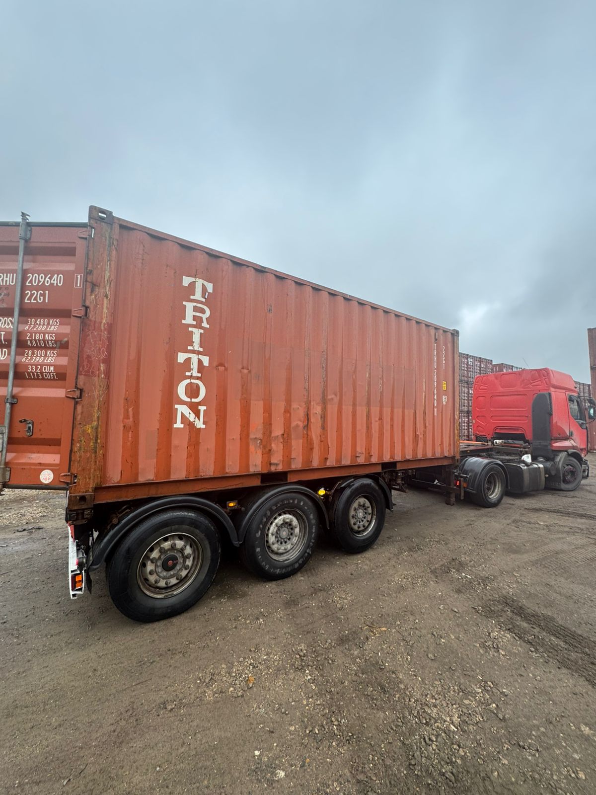 Морской контейнер TRHU2096401