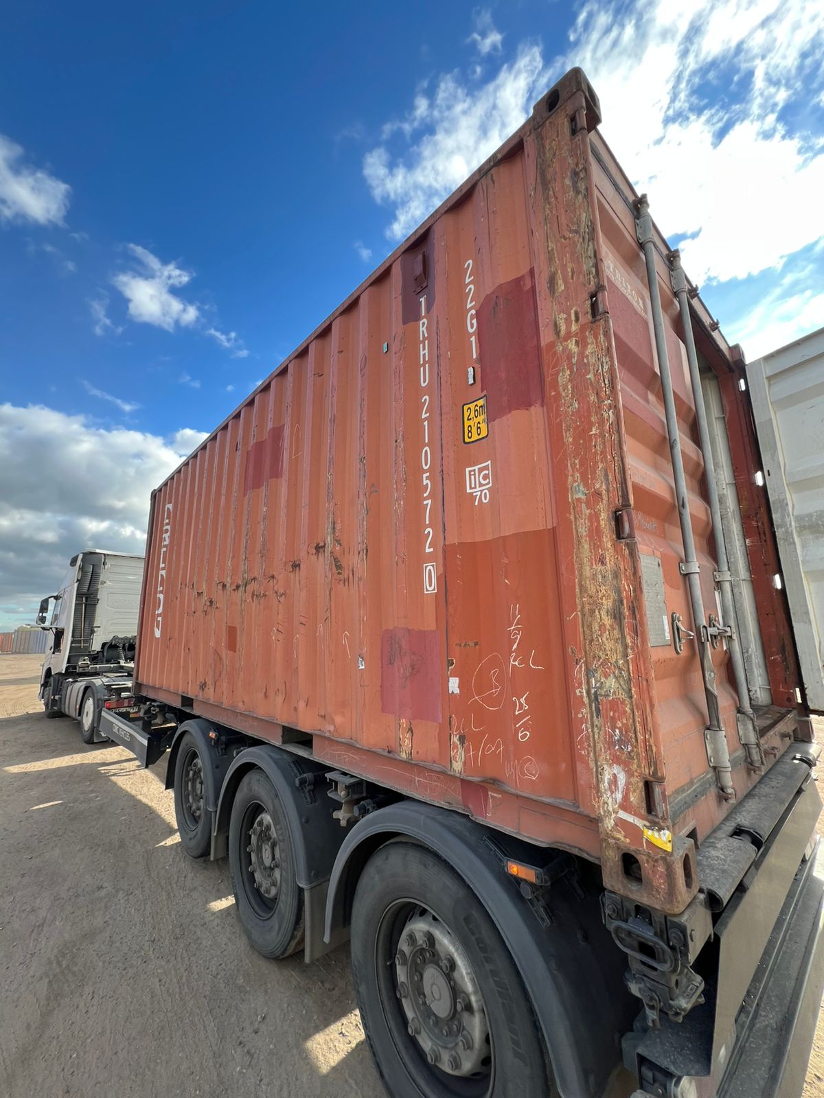 Морской контейнер TRHU2105720