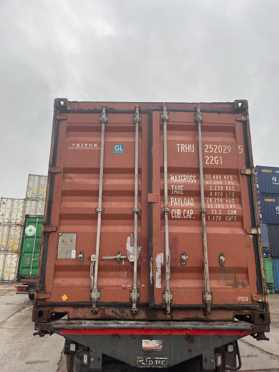 Морской контейнер TRHU2520295