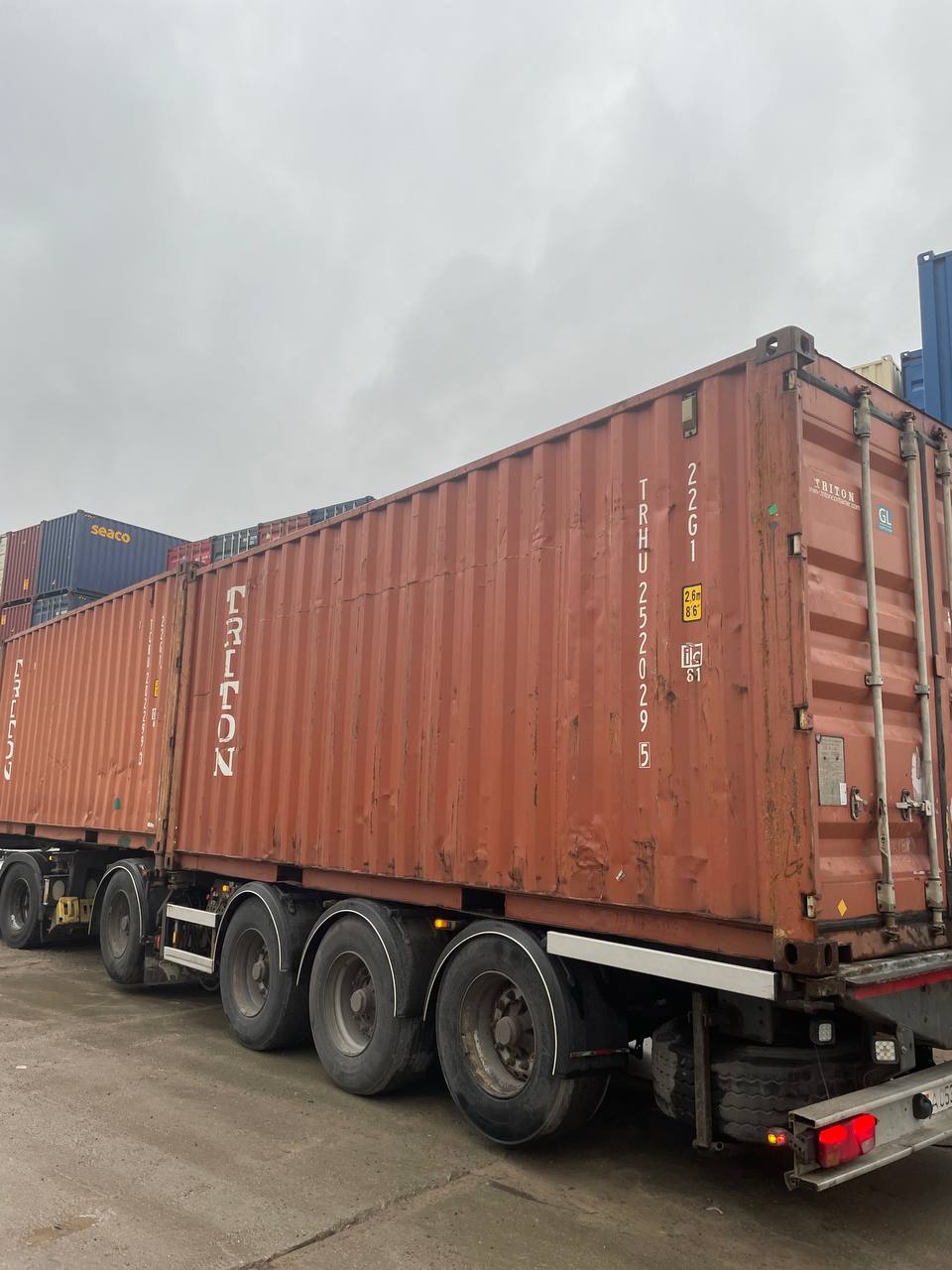 Морской контейнер TRHU2520295