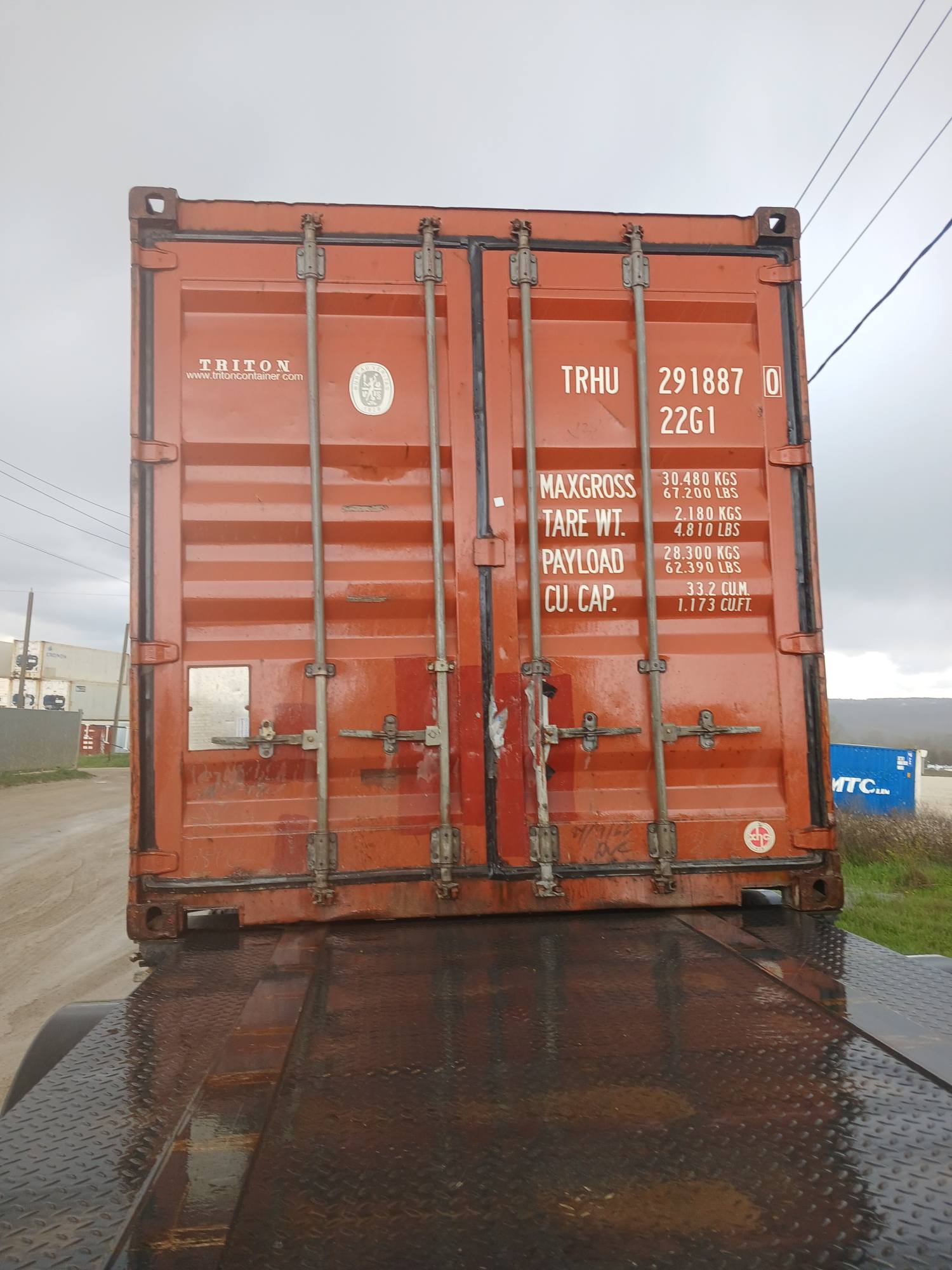 Морской контейнер TRHU2918870