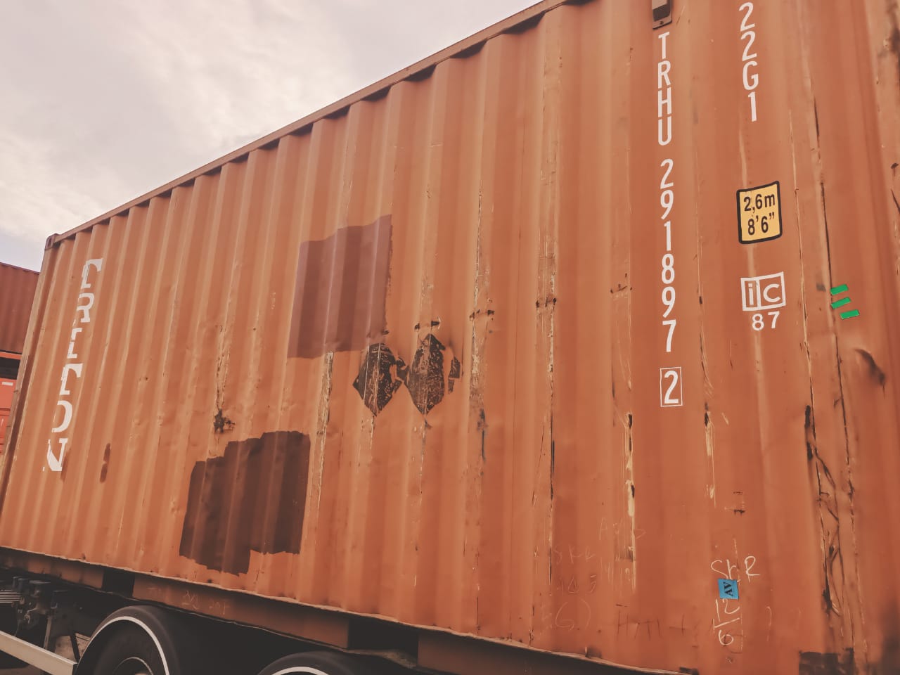 Морской контейнер TRHU2918972