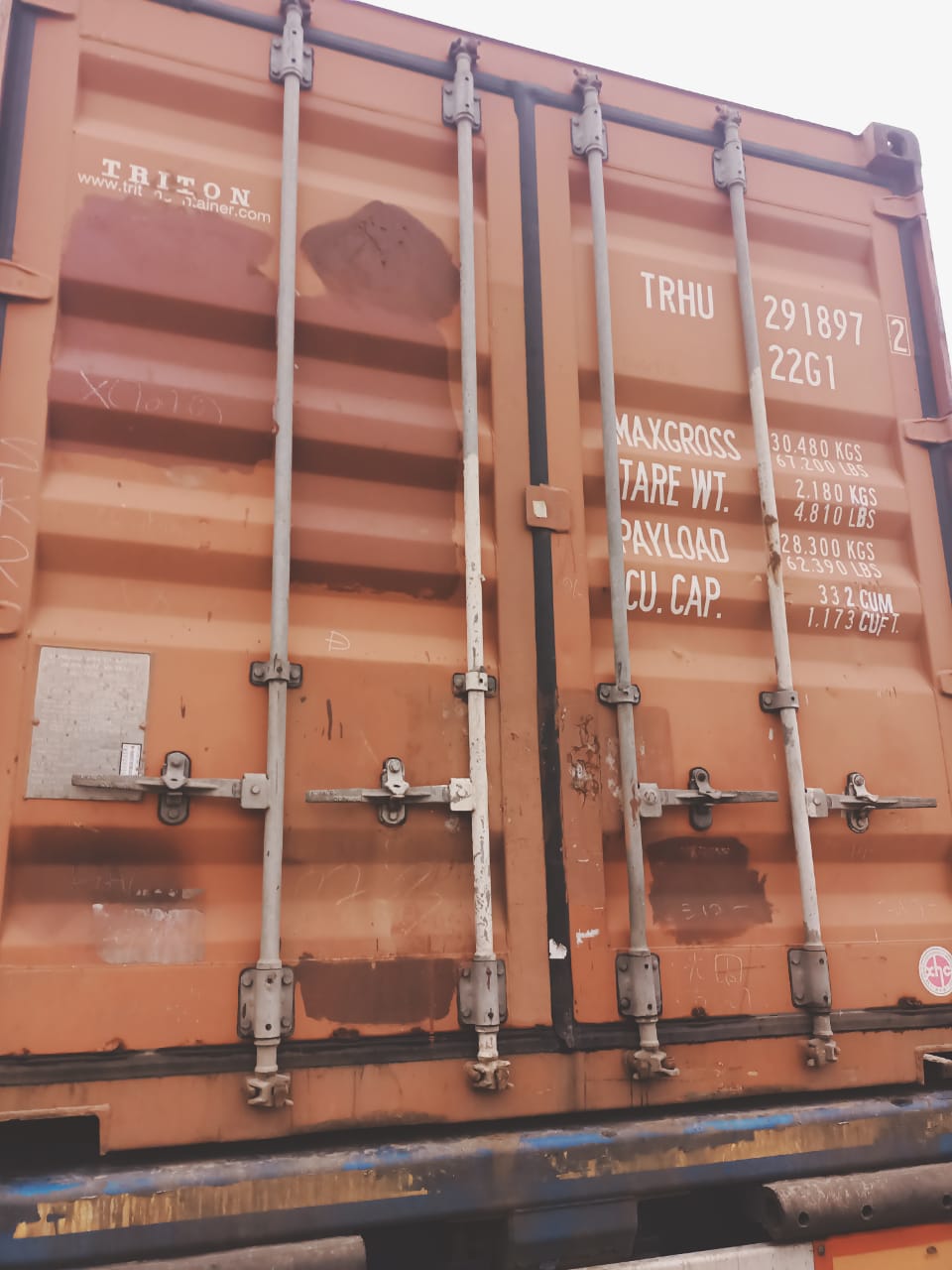 Морской контейнер TRHU2918972