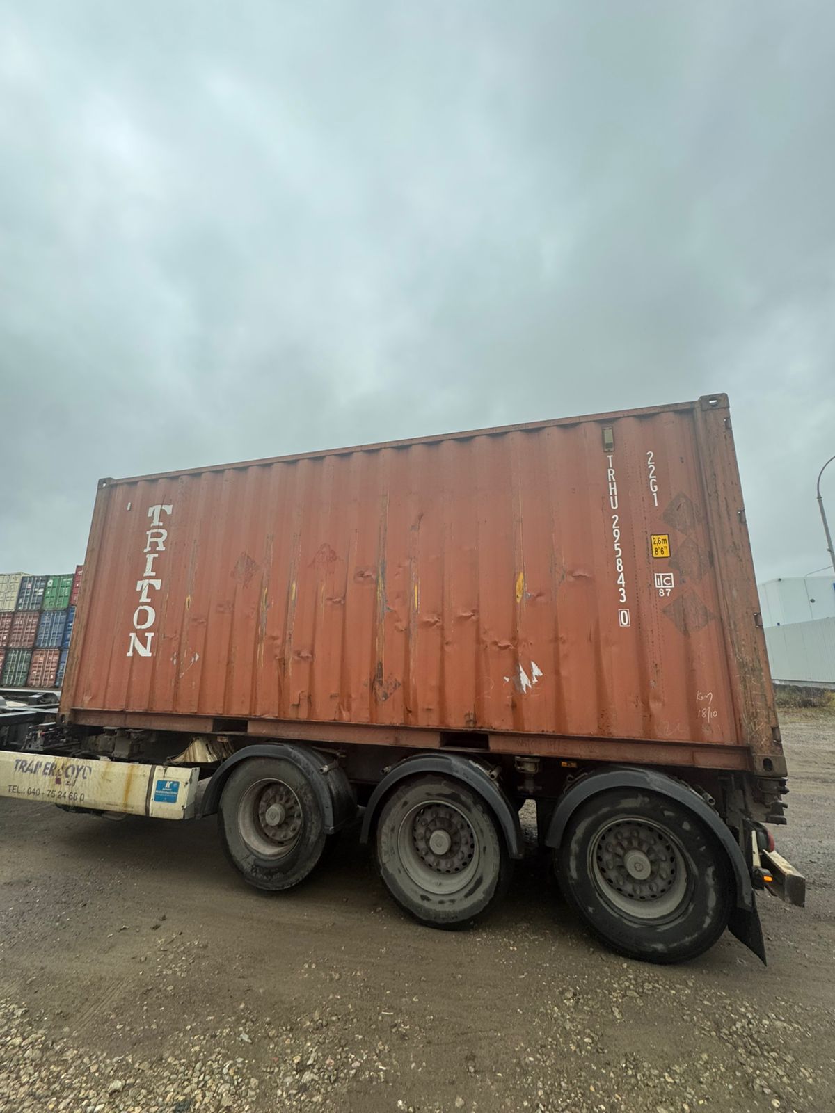 Морской контейнер TRHU2958430