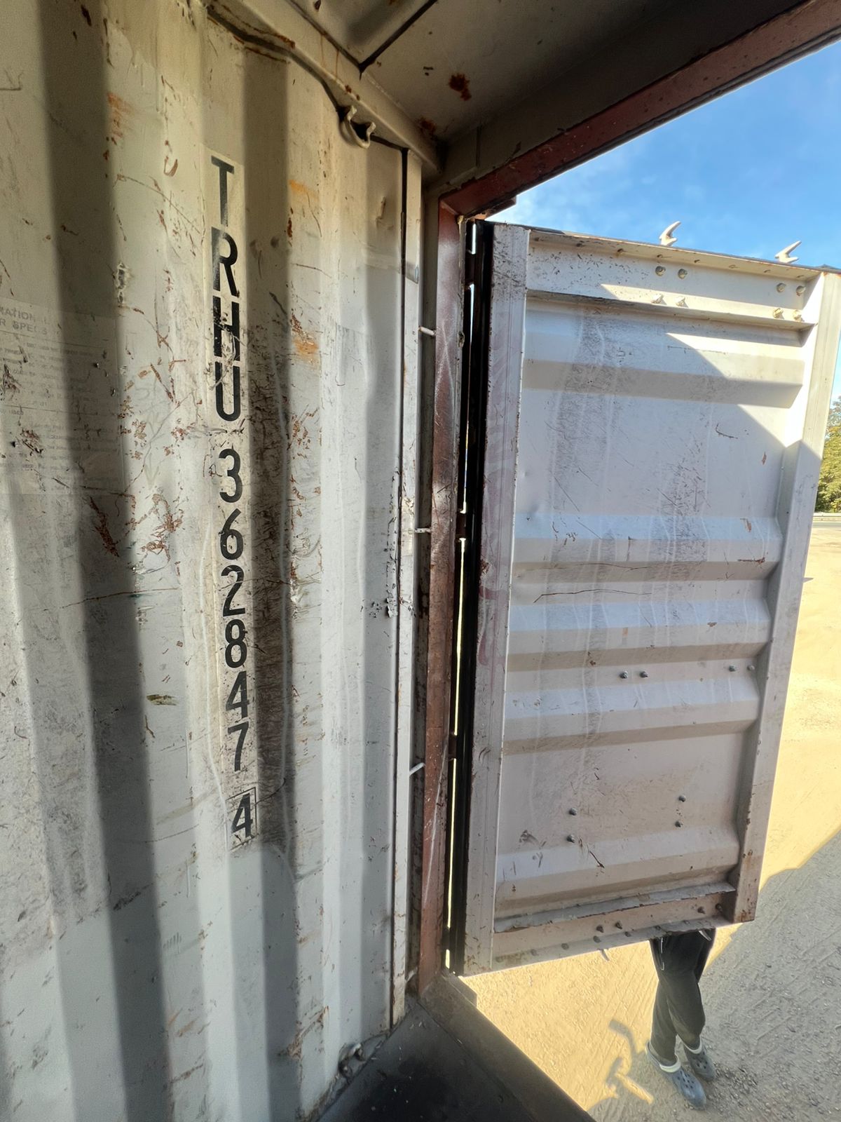 Морской контейнер TRHU3628474