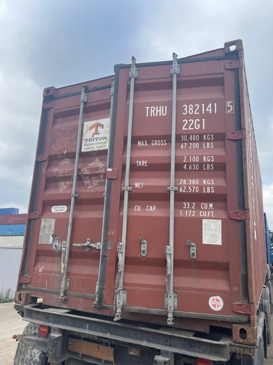 Морской контейнер TRHU3821415