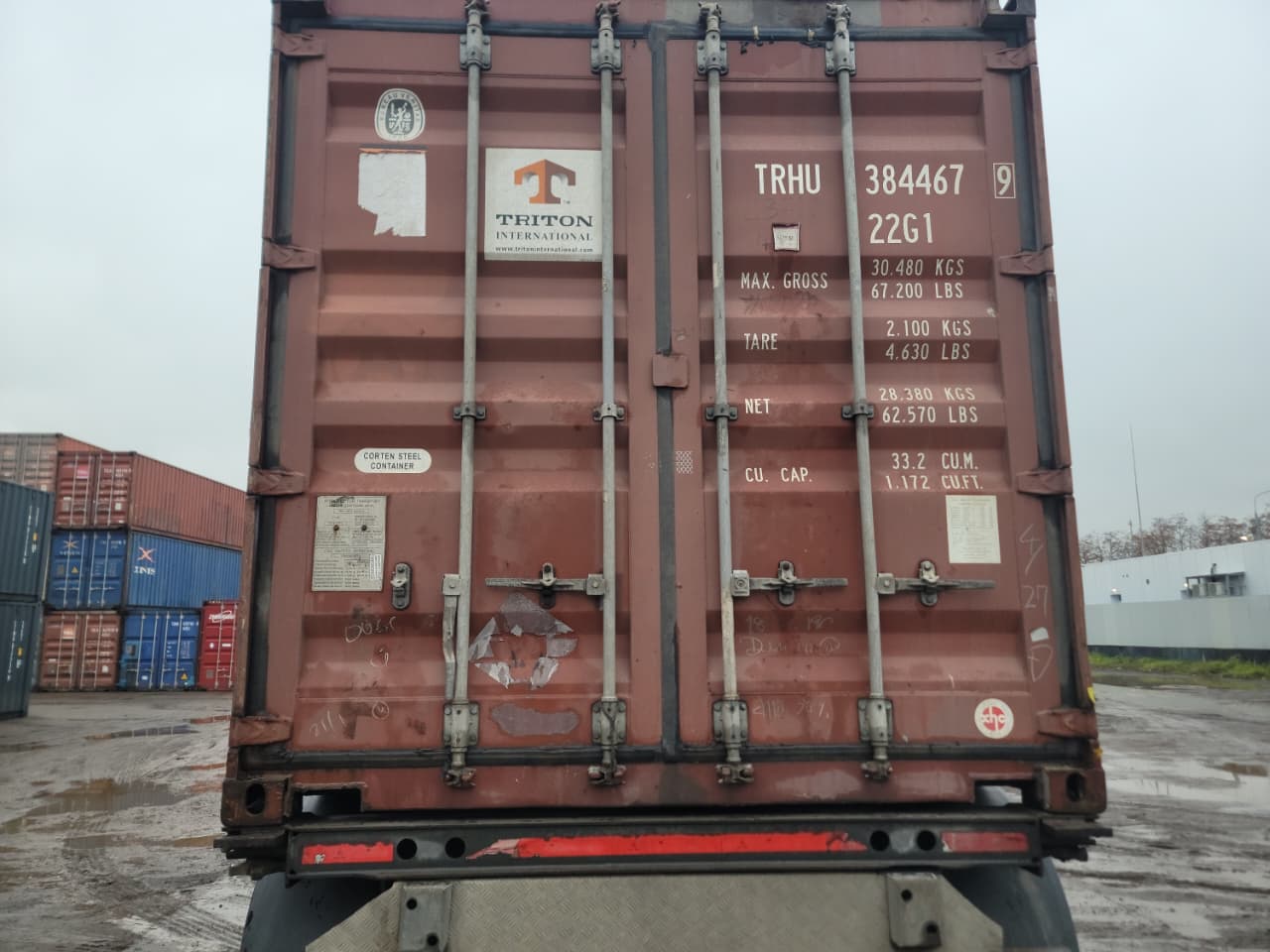 Морской контейнер TRHU3844679