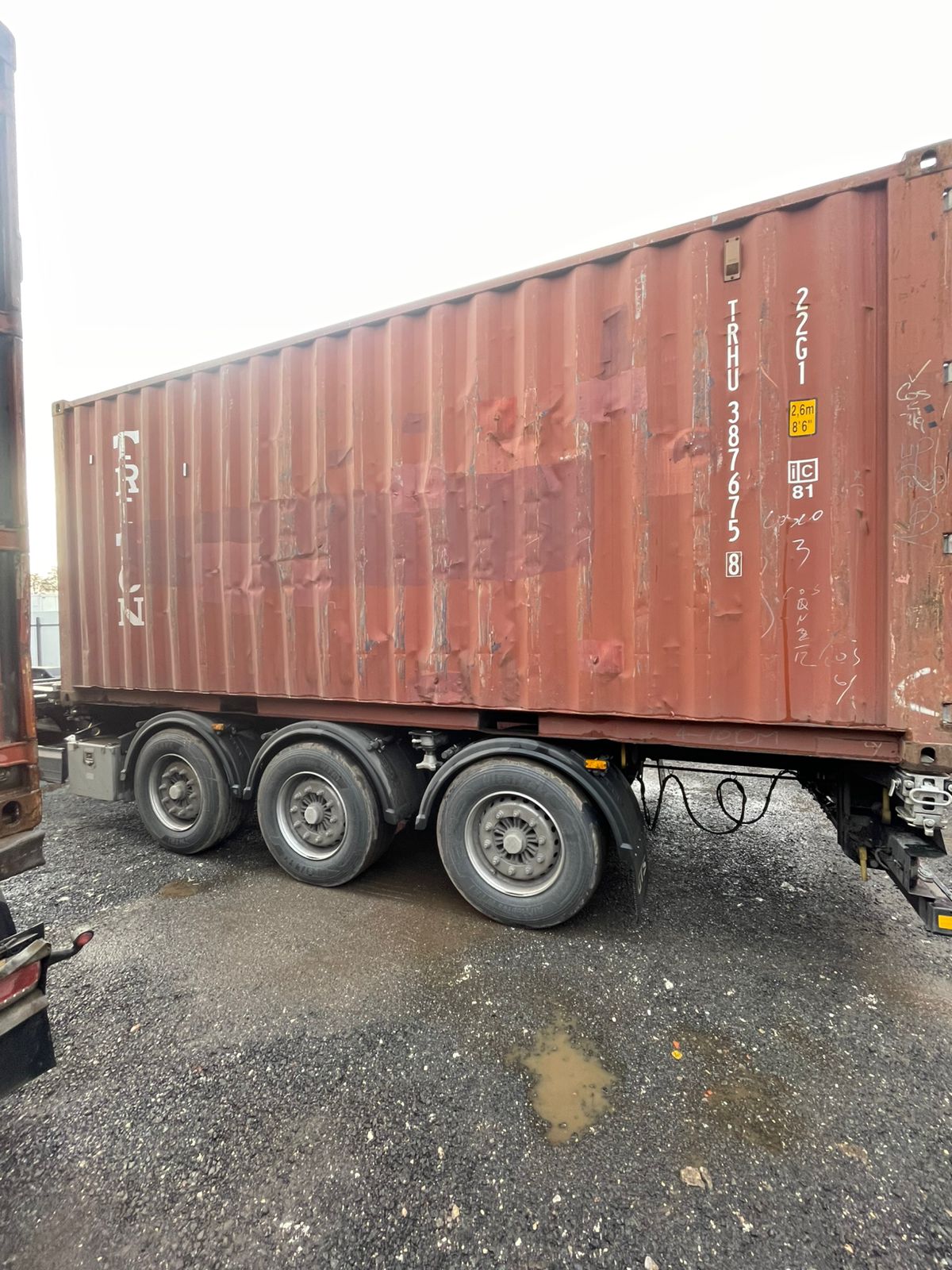 Морской контейнер TRHU3876758
