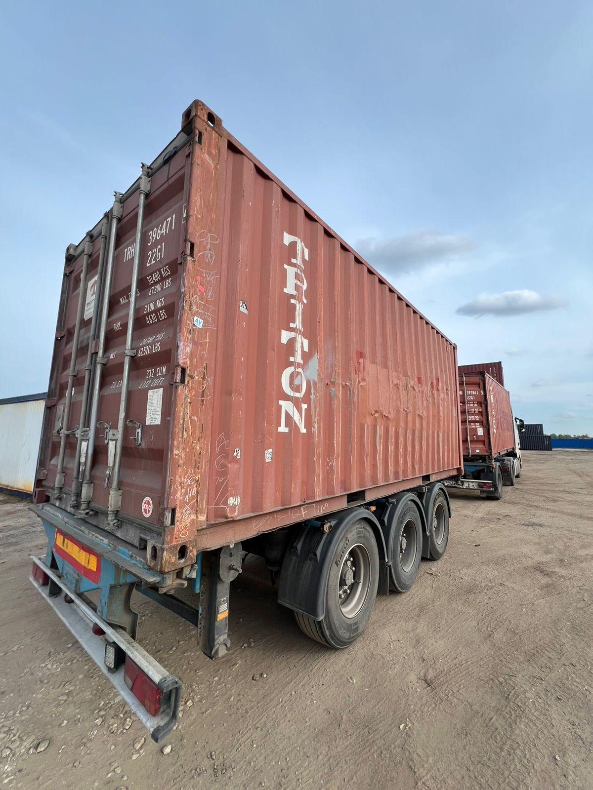 Морской контейнер TRHU3964714