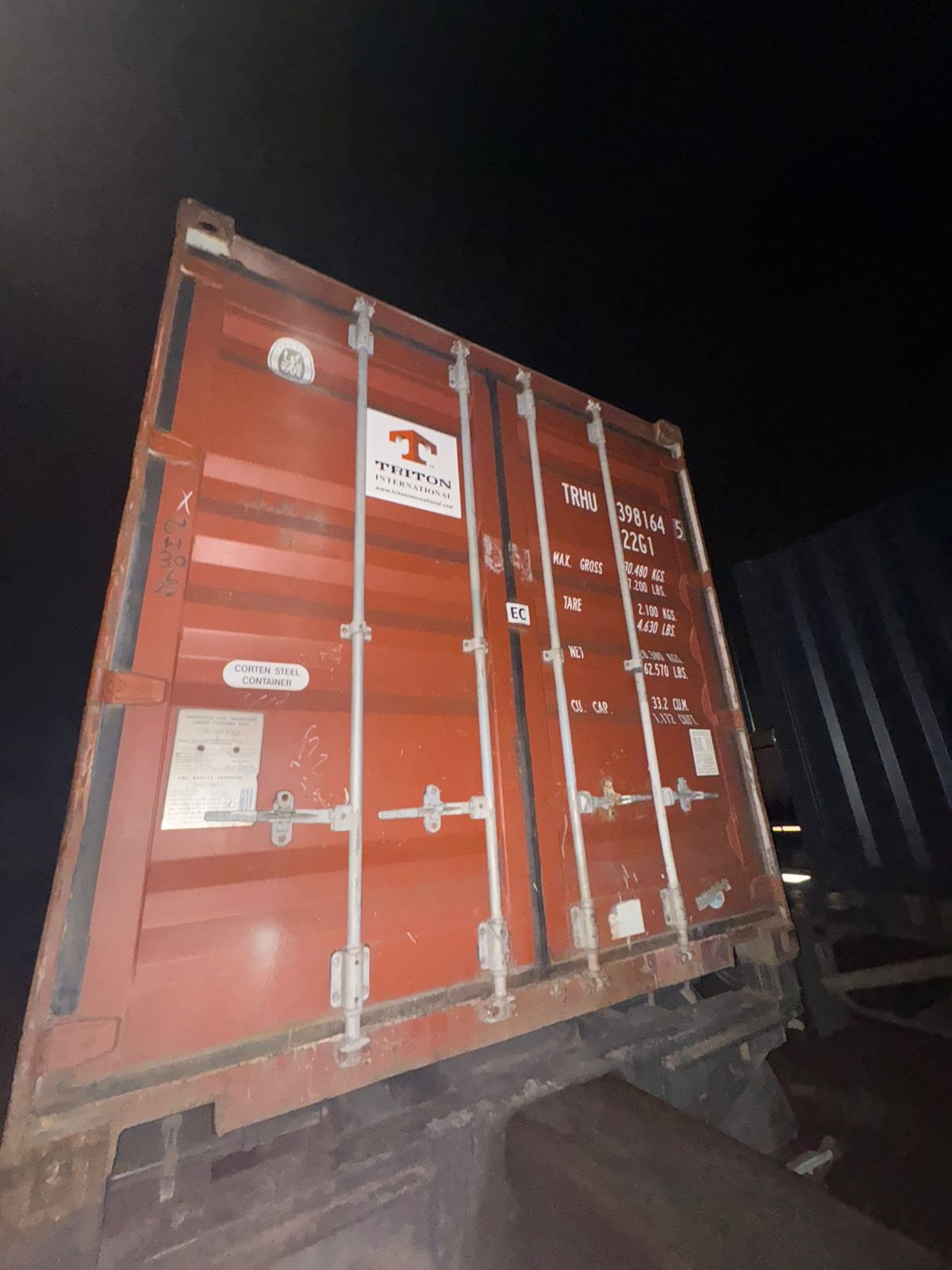 Морской контейнер TRHU3981645