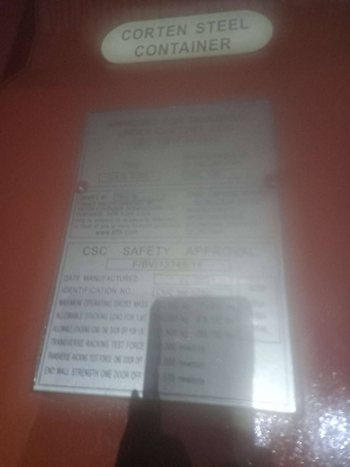 Морской контейнер TRHU8643300