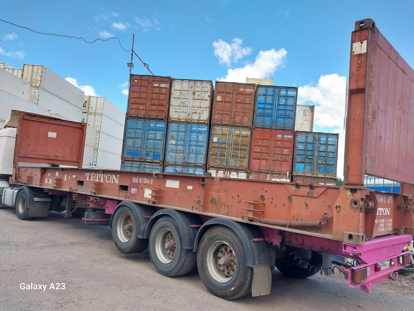 Морской контейнер TRIU0770468