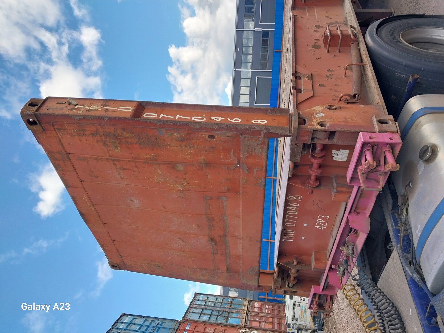 Морской контейнер TRIU0770468