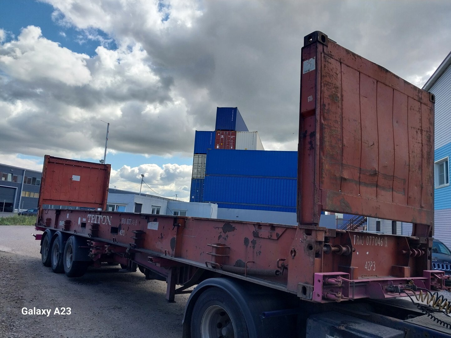 Морской контейнер TRIU0770468