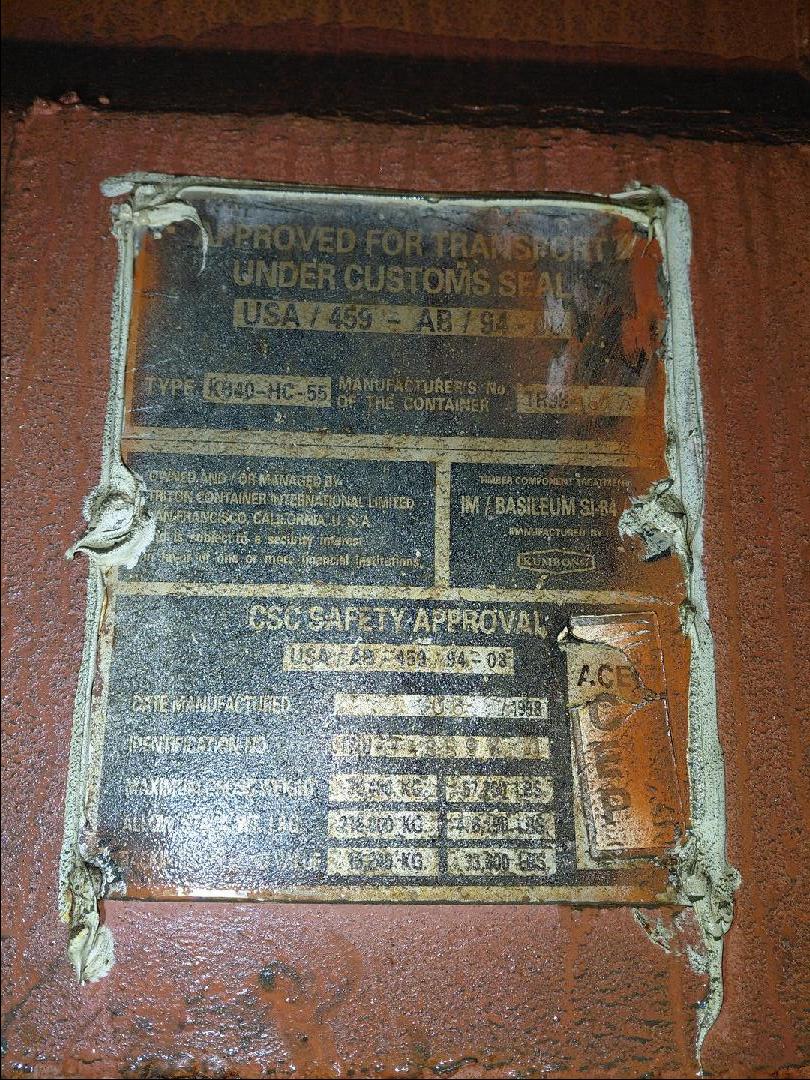 Морской контейнер TRIU9488970