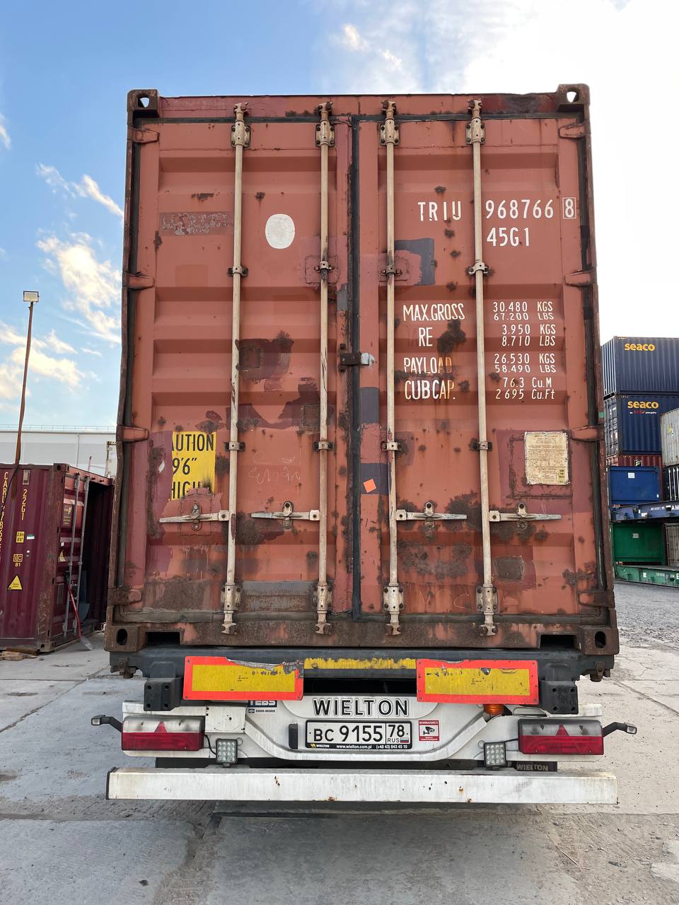 Морской контейнер TRIU9687668