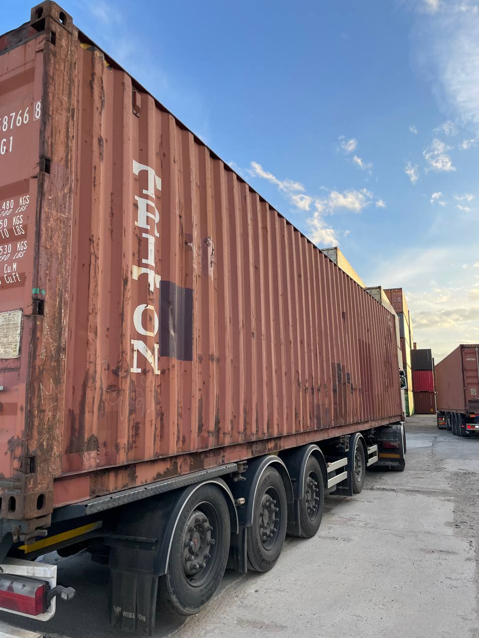 Морской контейнер TRIU9687668