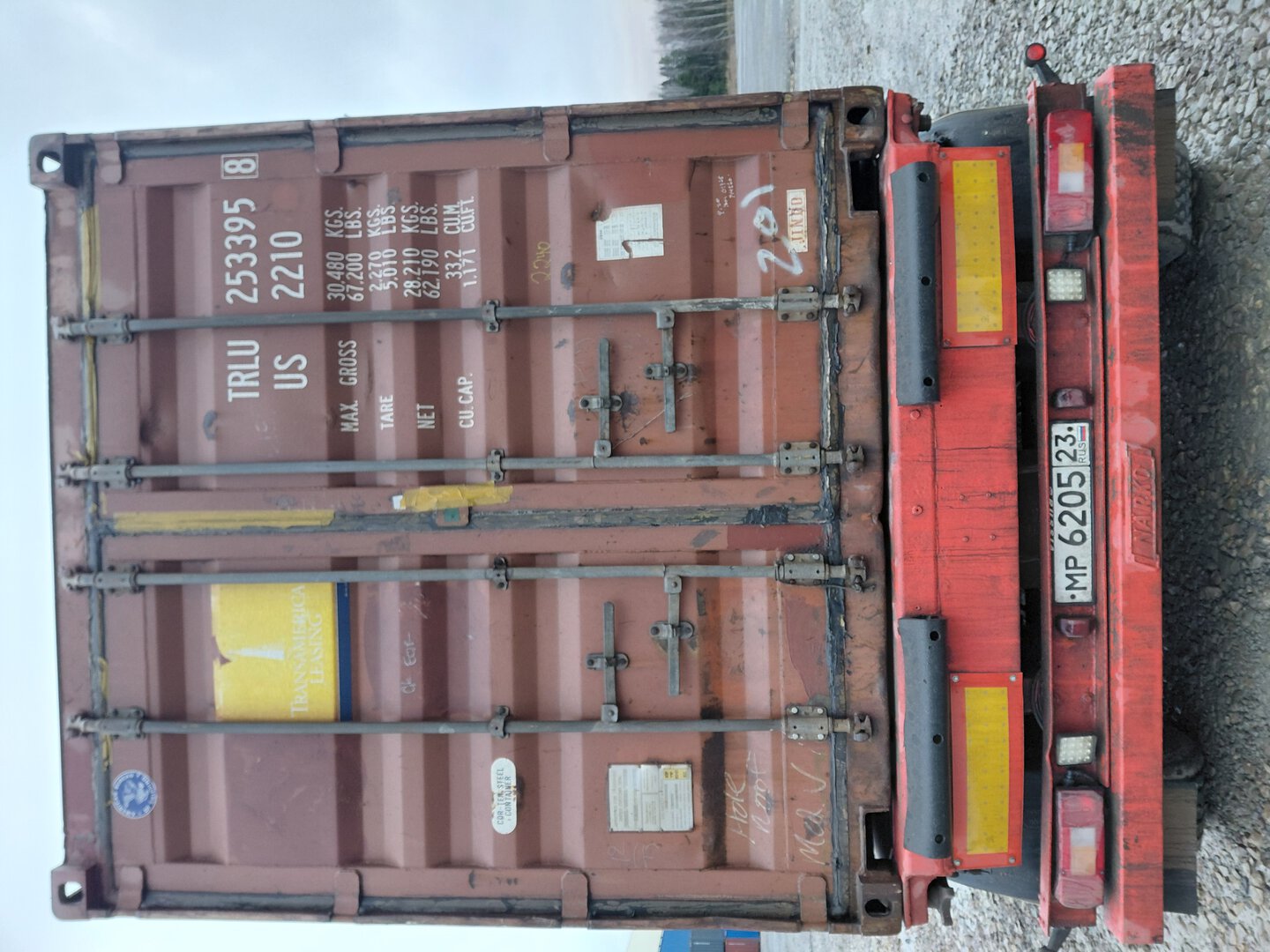 Морской контейнер TRLU2533958