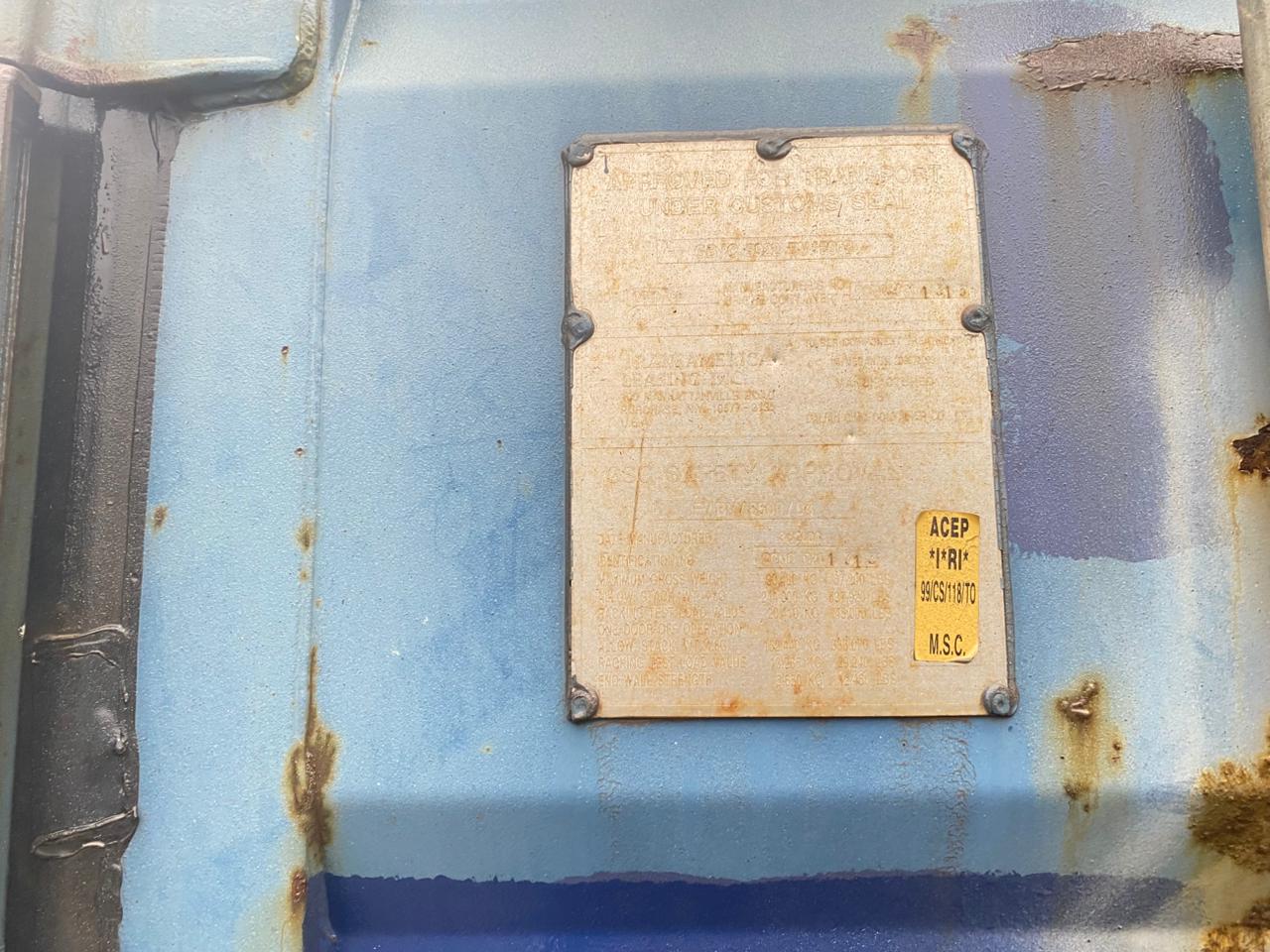 Морской контейнер TRLU3809995