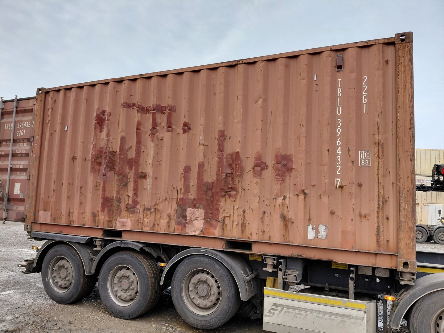 Морской контейнер TRLU3964327
