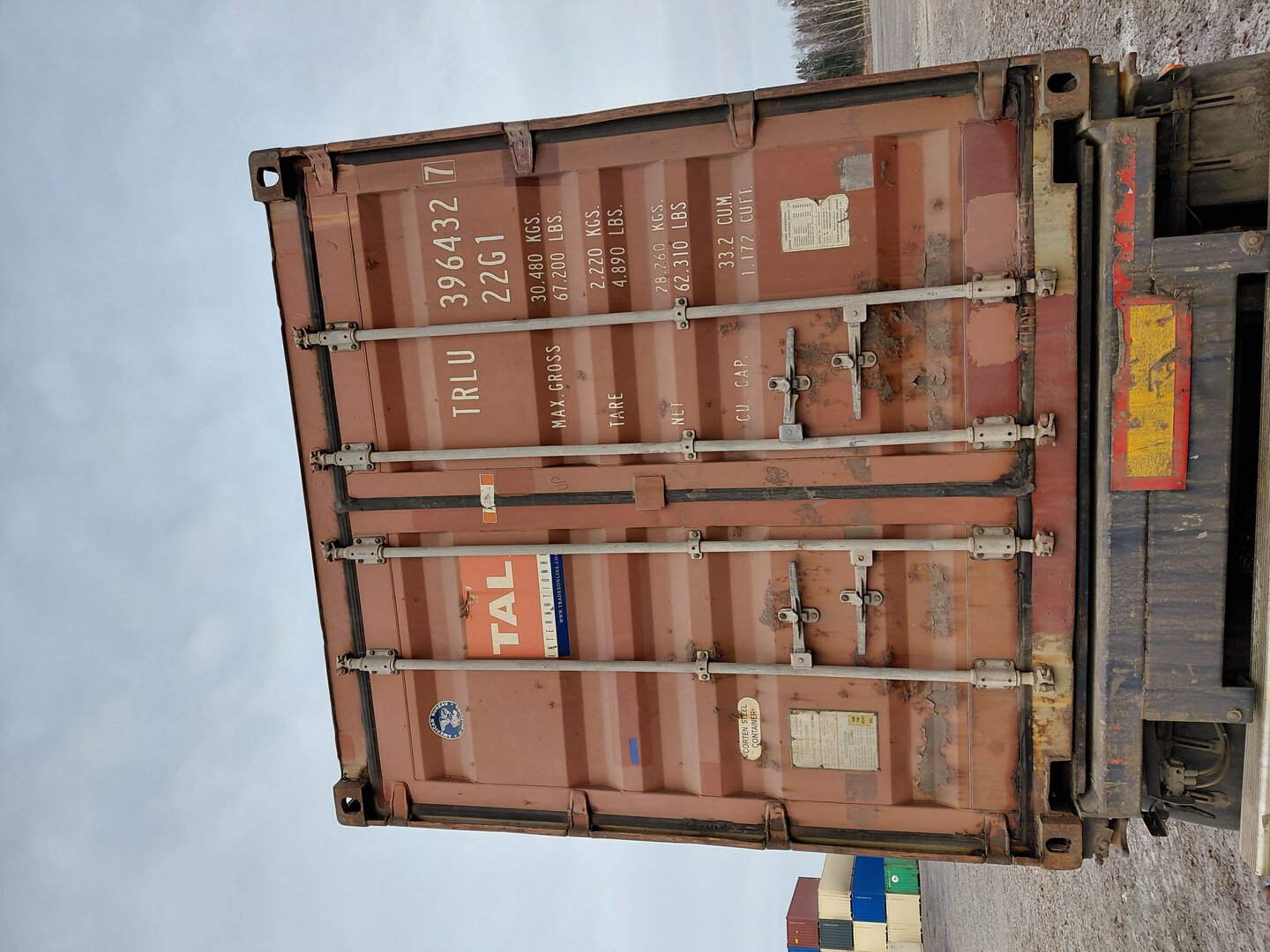 Морской контейнер TRLU3964327