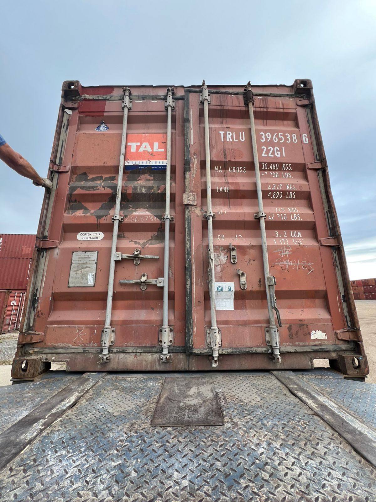 Морской контейнер TRLU3965386