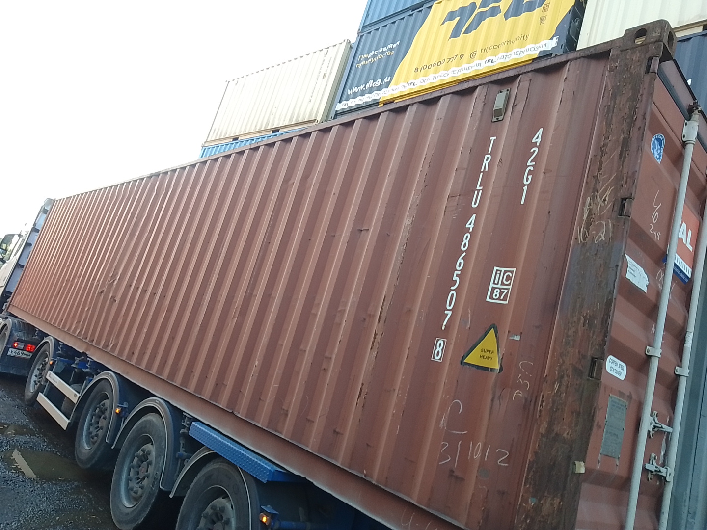 Морской контейнер TRLU4865078