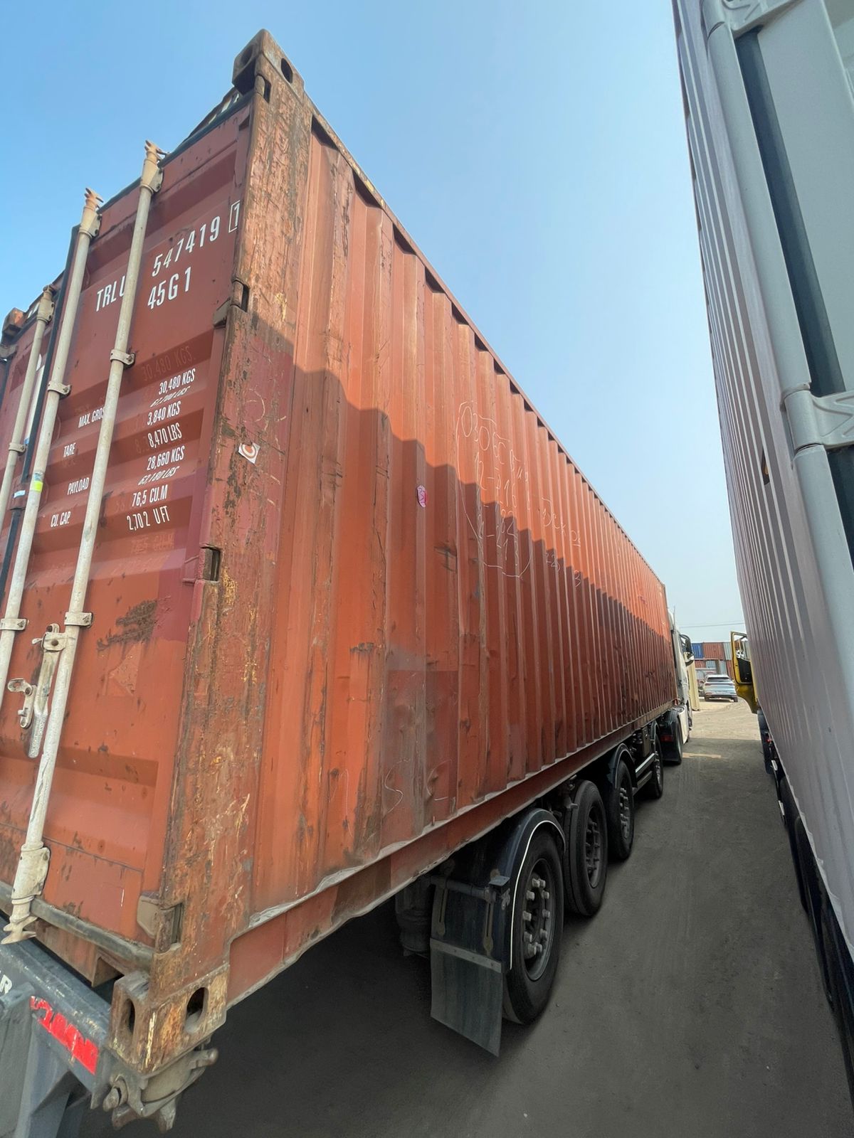 Морской контейнер TRLU5474191