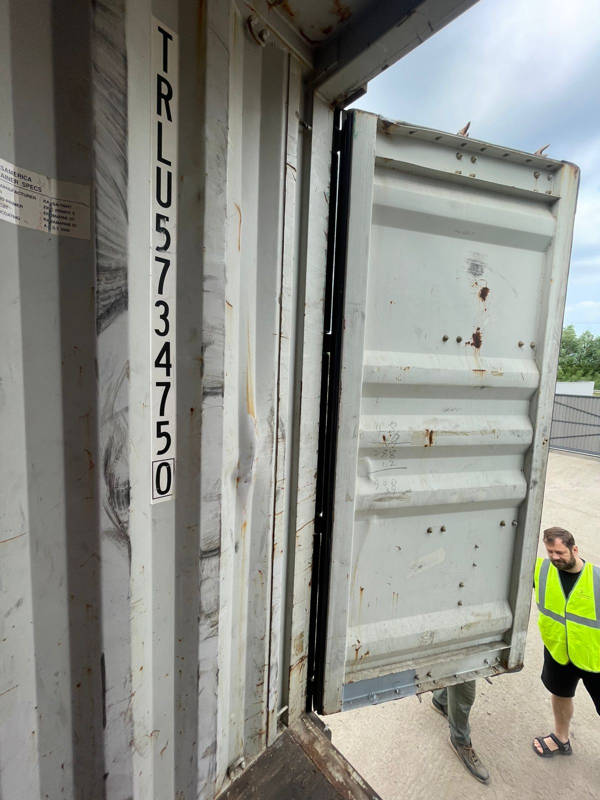 Морской контейнер TRLU5734750