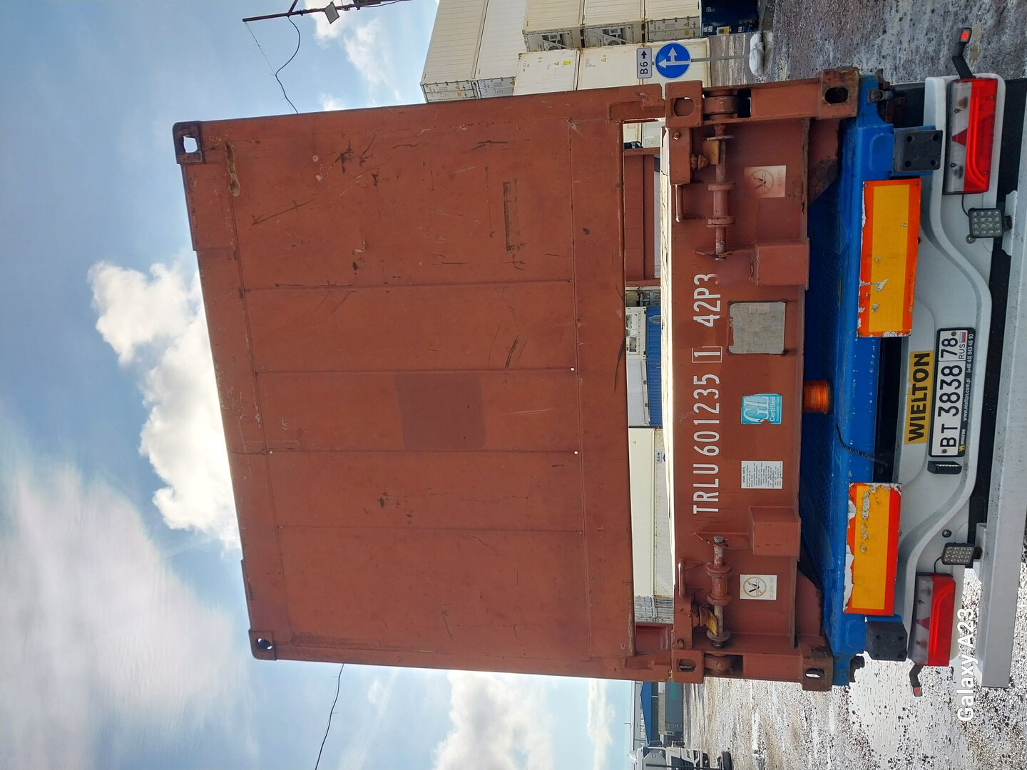 Морской контейнер TRLU6012351