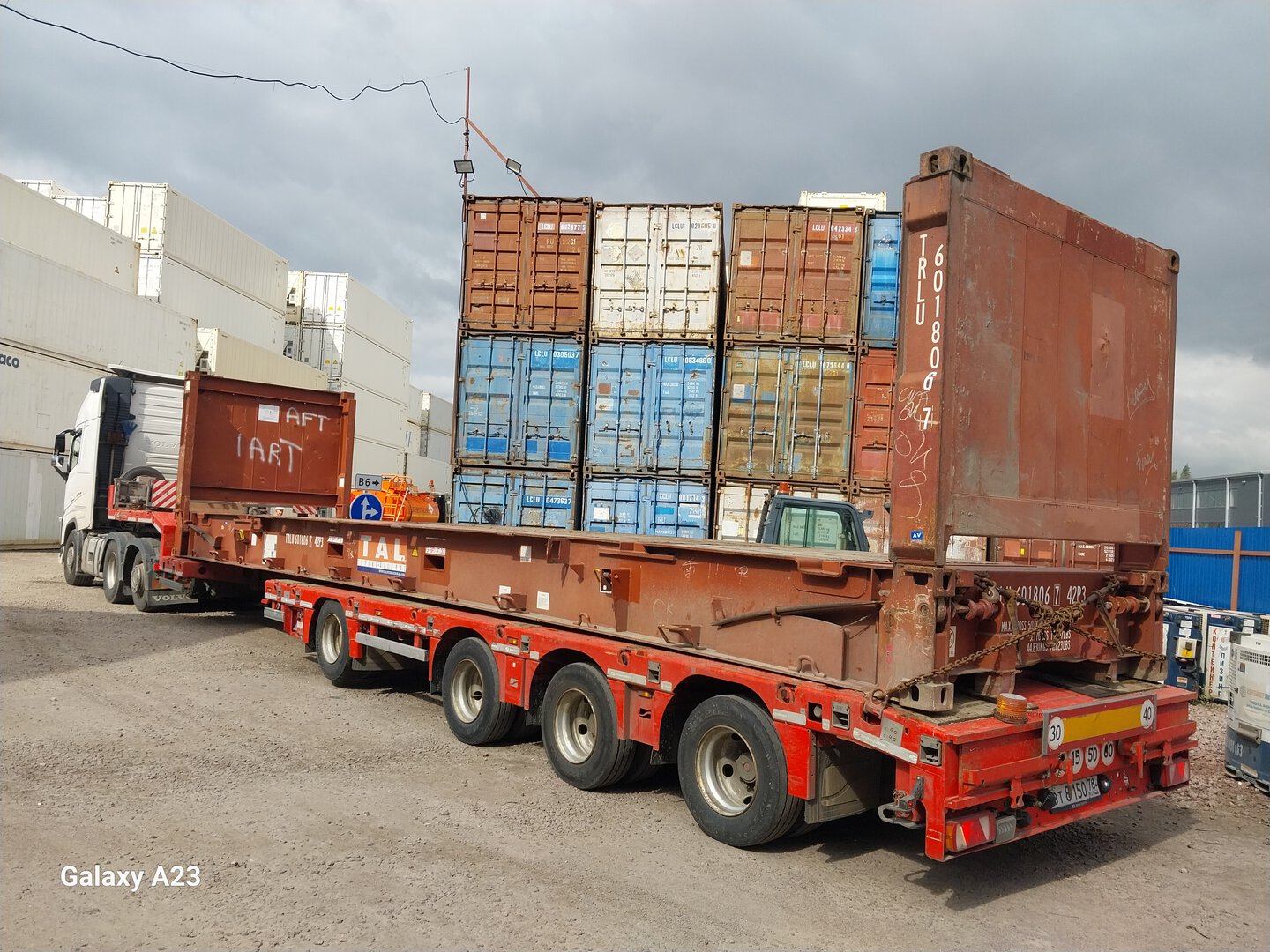 Морской контейнер TRLU6018067