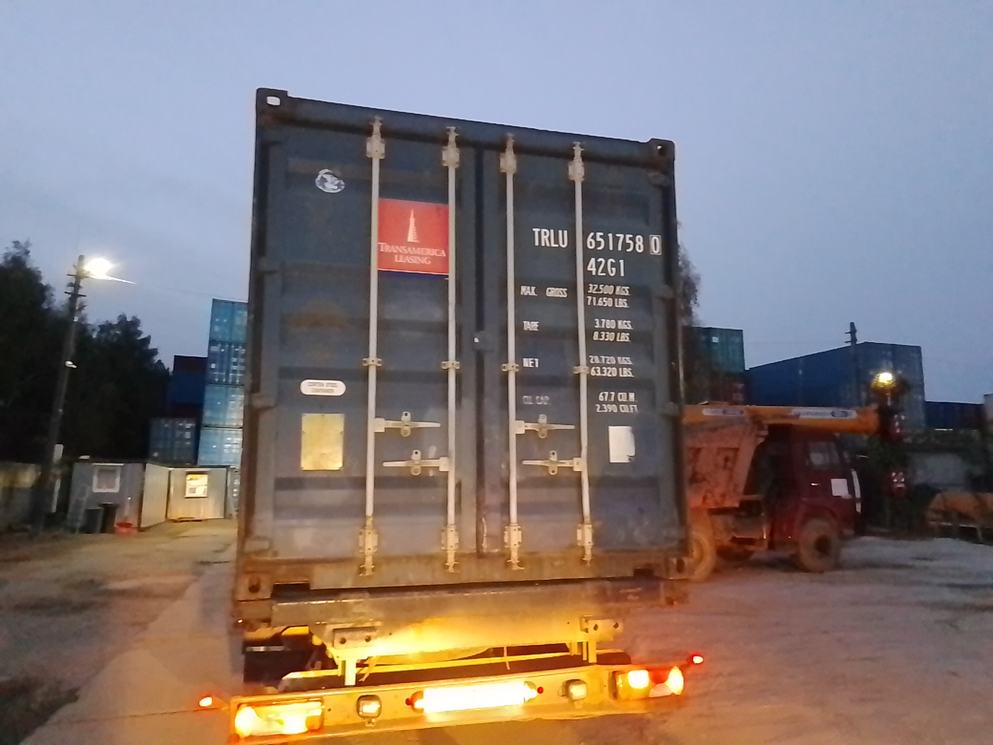 Морской контейнер TRLU6517580