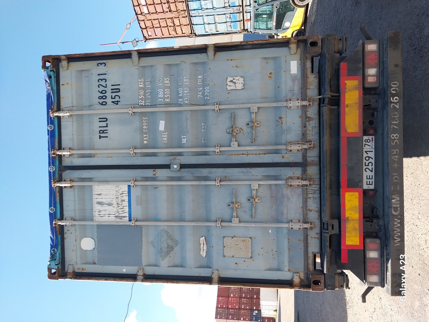 Морской контейнер TRLU6862313