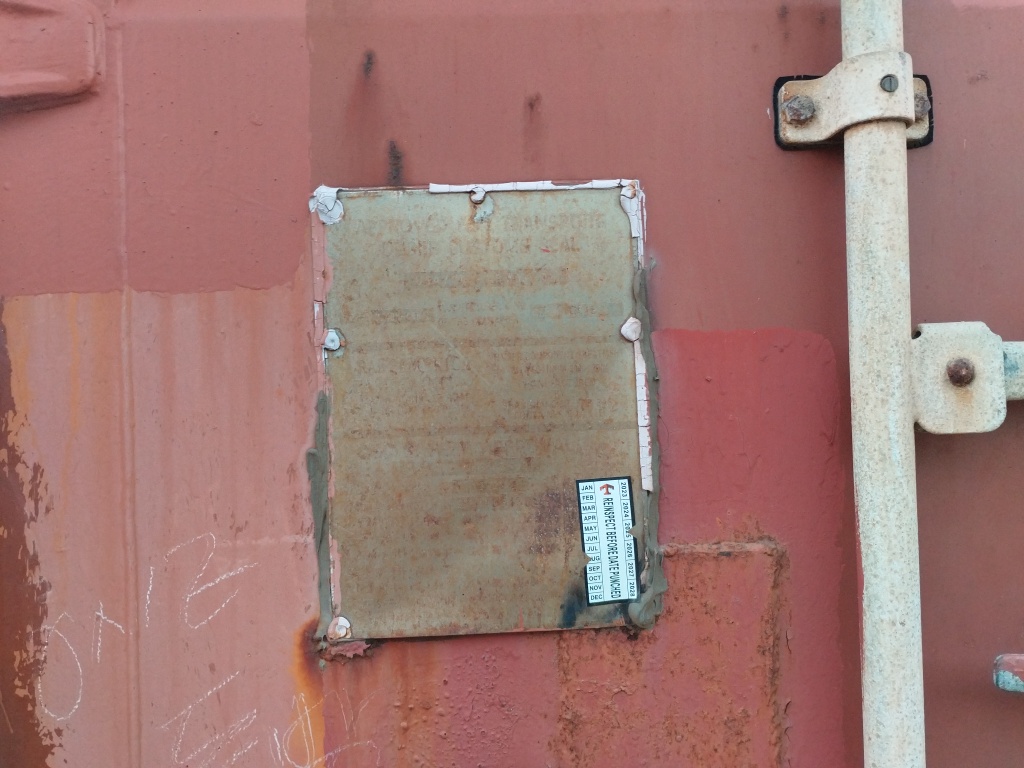 Морской контейнер TRLU6889567