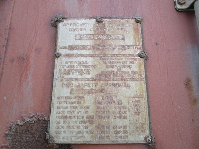 Морской контейнер TRLU7002527