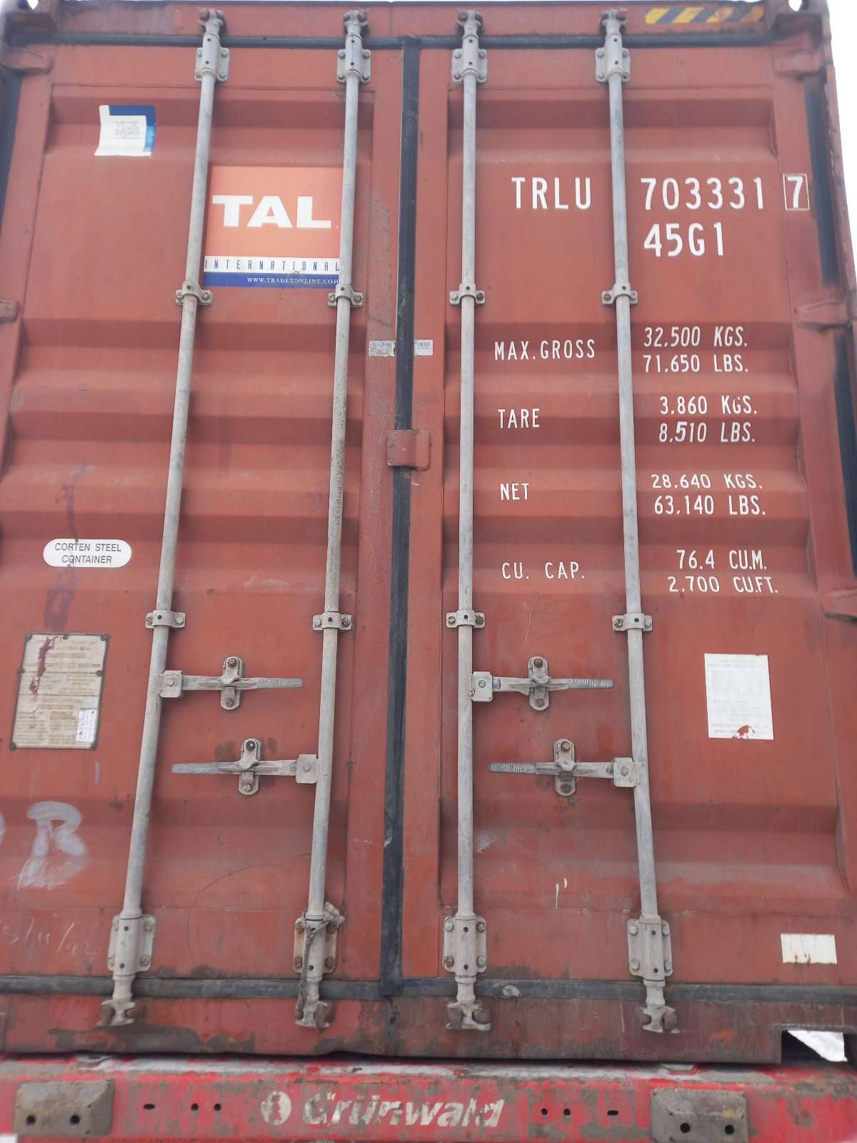 Морской контейнер TRLU7033317