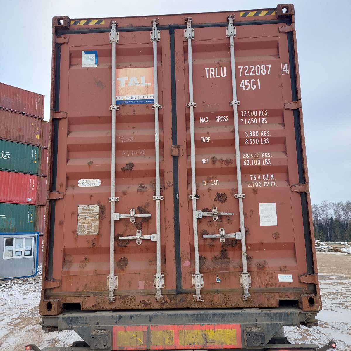 Морской контейнер TRLU7220874