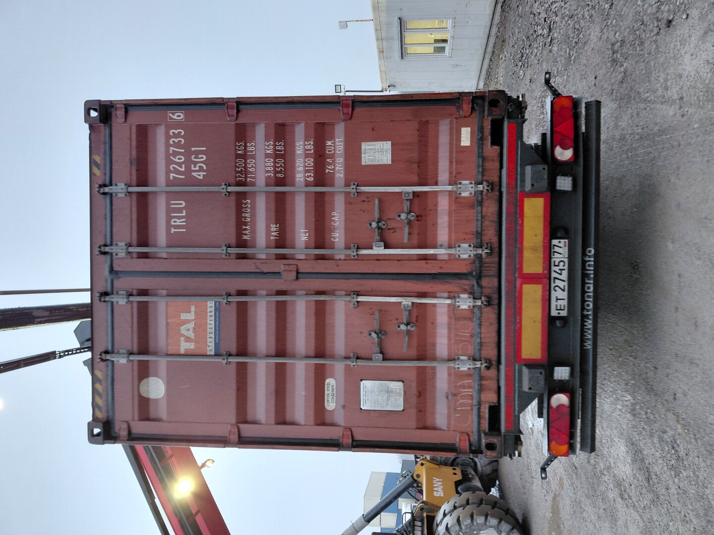 Морской контейнер TRLU7267336