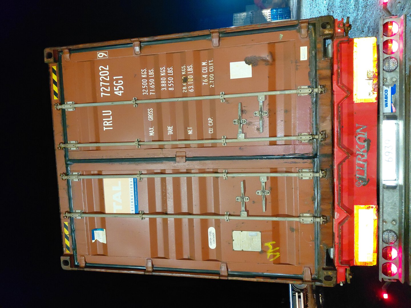 Морской контейнер TRLU7272029