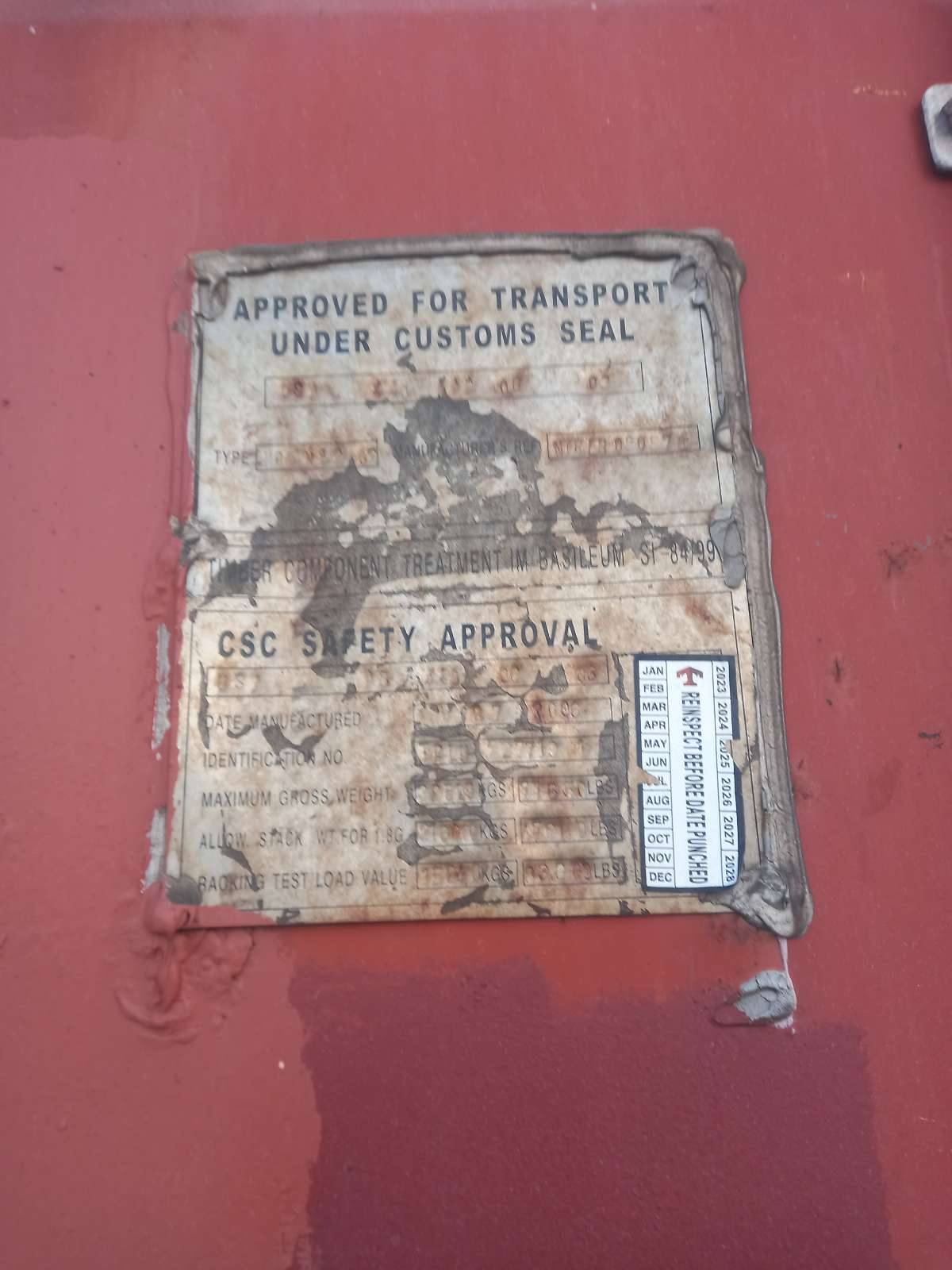 Морской контейнер TRLU7277191