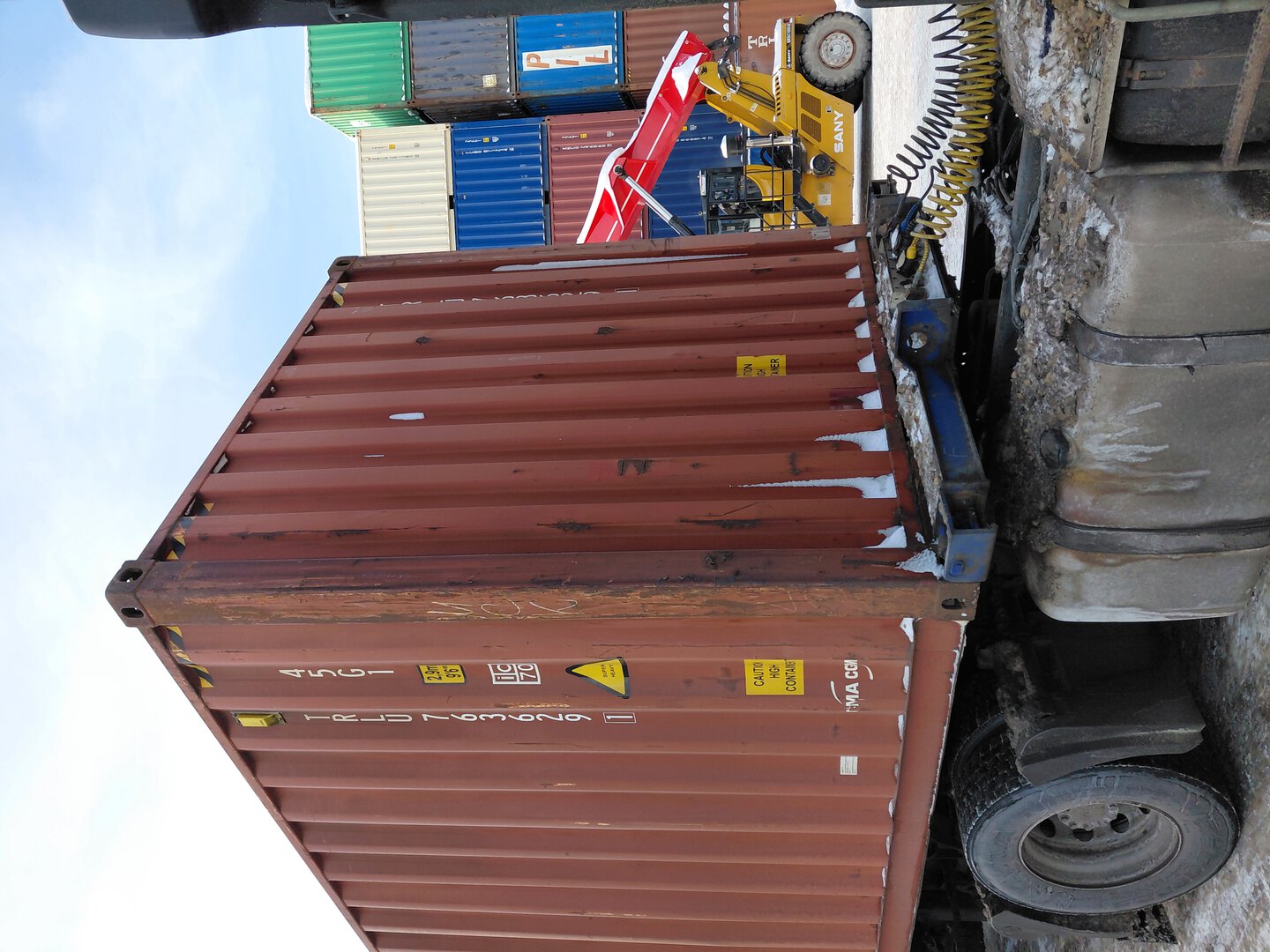 Морской контейнер TRLU7636291