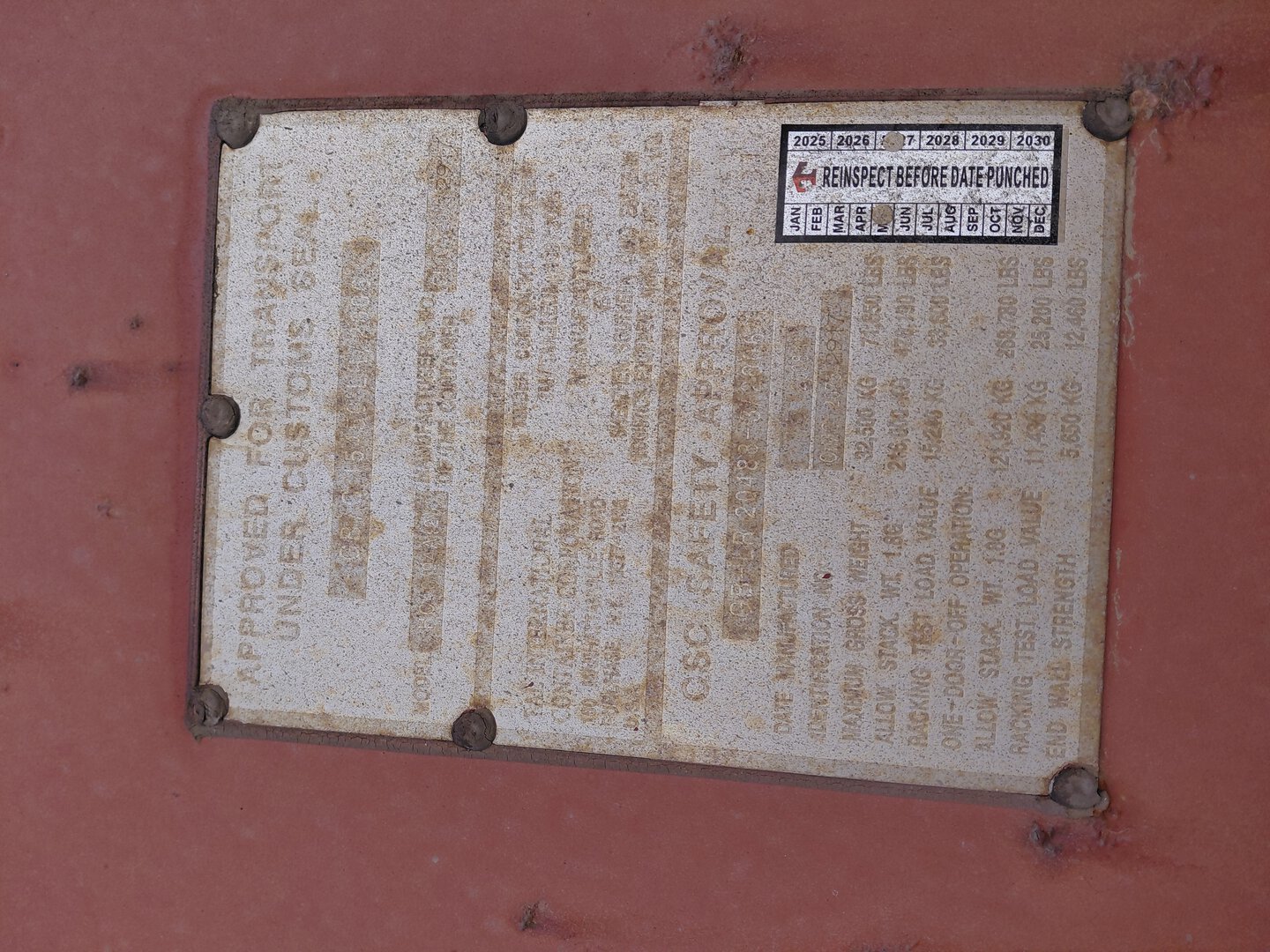 Морской контейнер TRLU7636291