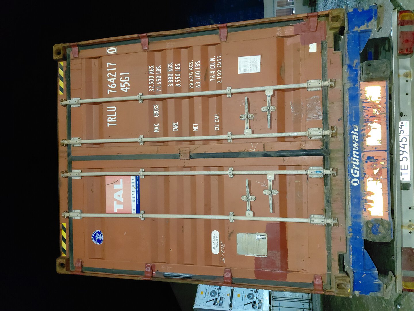 Морской контейнер TRLU7642170