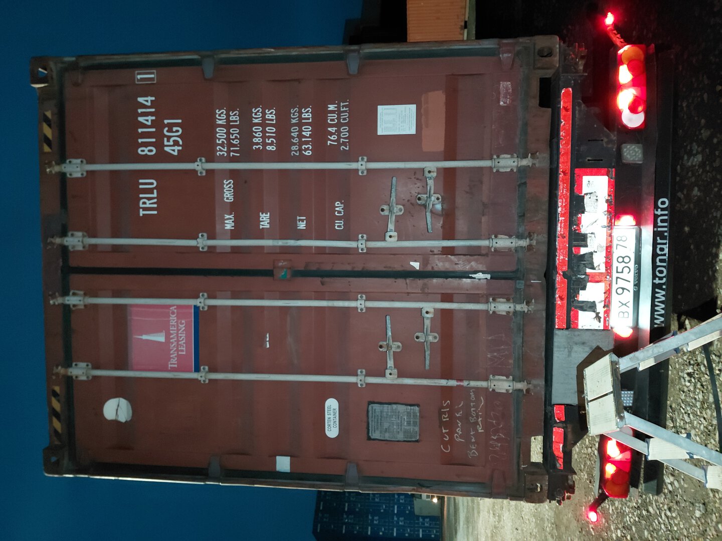 Морской контейнер TRLU8114141